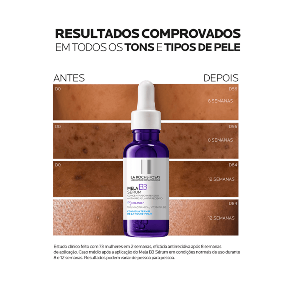 Mela B3 Sérum anti manchas La Roche Posay - 30ml - Imagem 5